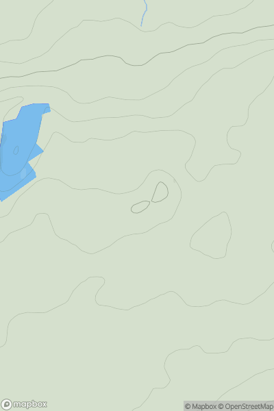 Thumbnail image for Craigie Hill [Ayr to the River Clyde] showing contour plot for surrounding peak